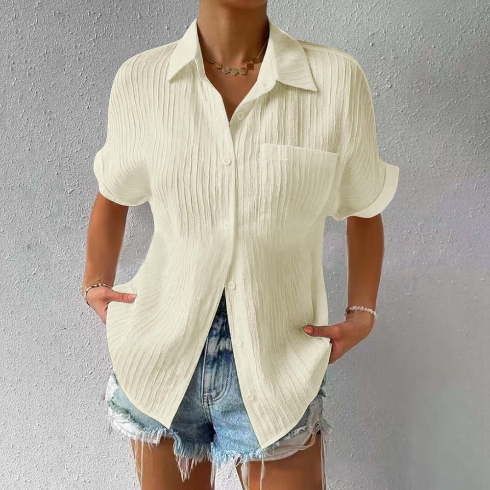 Brielle™ - Relaxed Textured Top