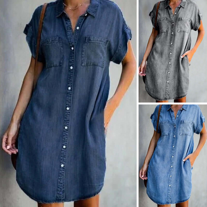 Lena™ - Casual Denim Dress