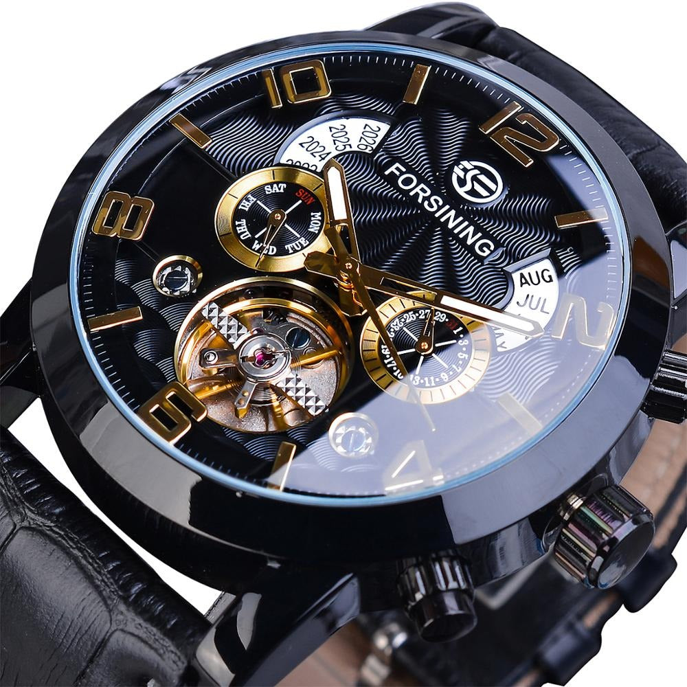 Luxury Tourbillon Automatic Mechanical Watch