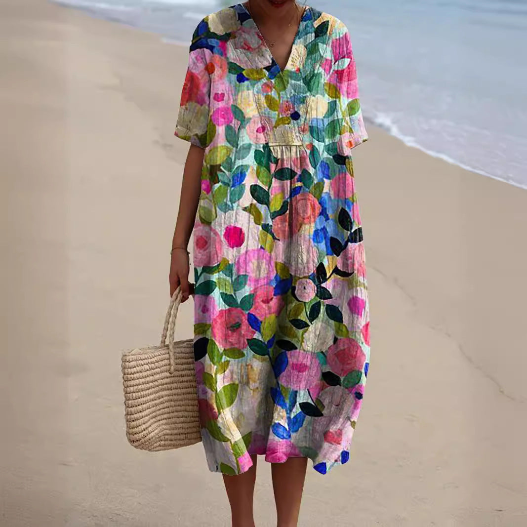 Isabella™ - Floral Beach Dress