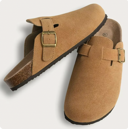 Liora™ Orthopedic Comfort Suede Leather Mules