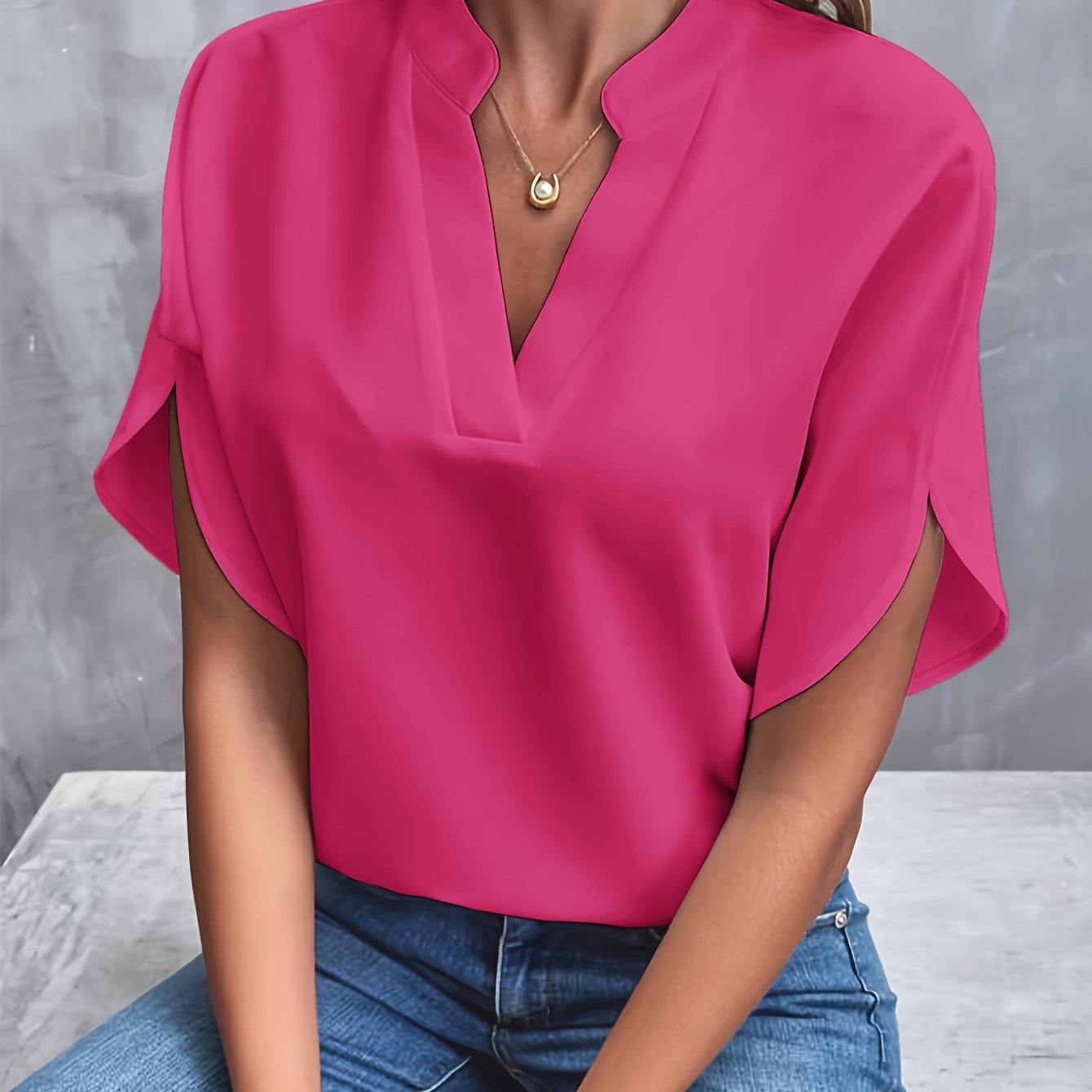 Mina™ - Luxurious Elegant Blouse