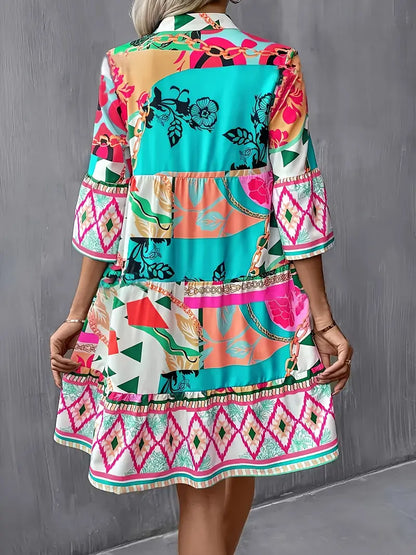 Cassandra™ - Colorful Summer Dress