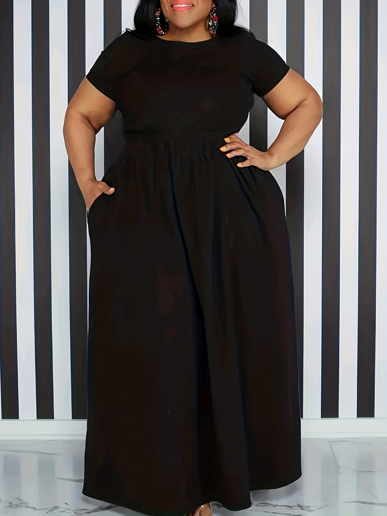 Karin | Plus size basic dress