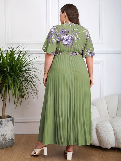 Alice | Plus size belted dress