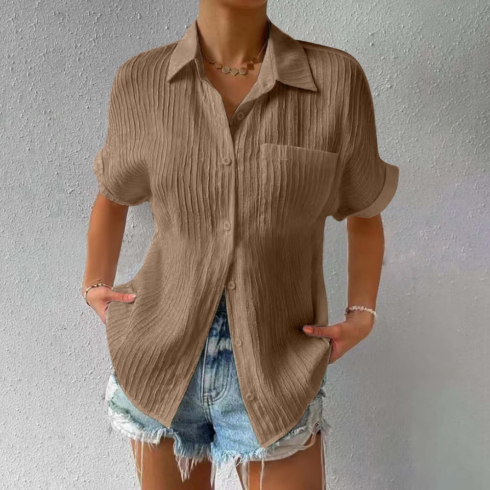 Brielle™ - Relaxed Textured Top