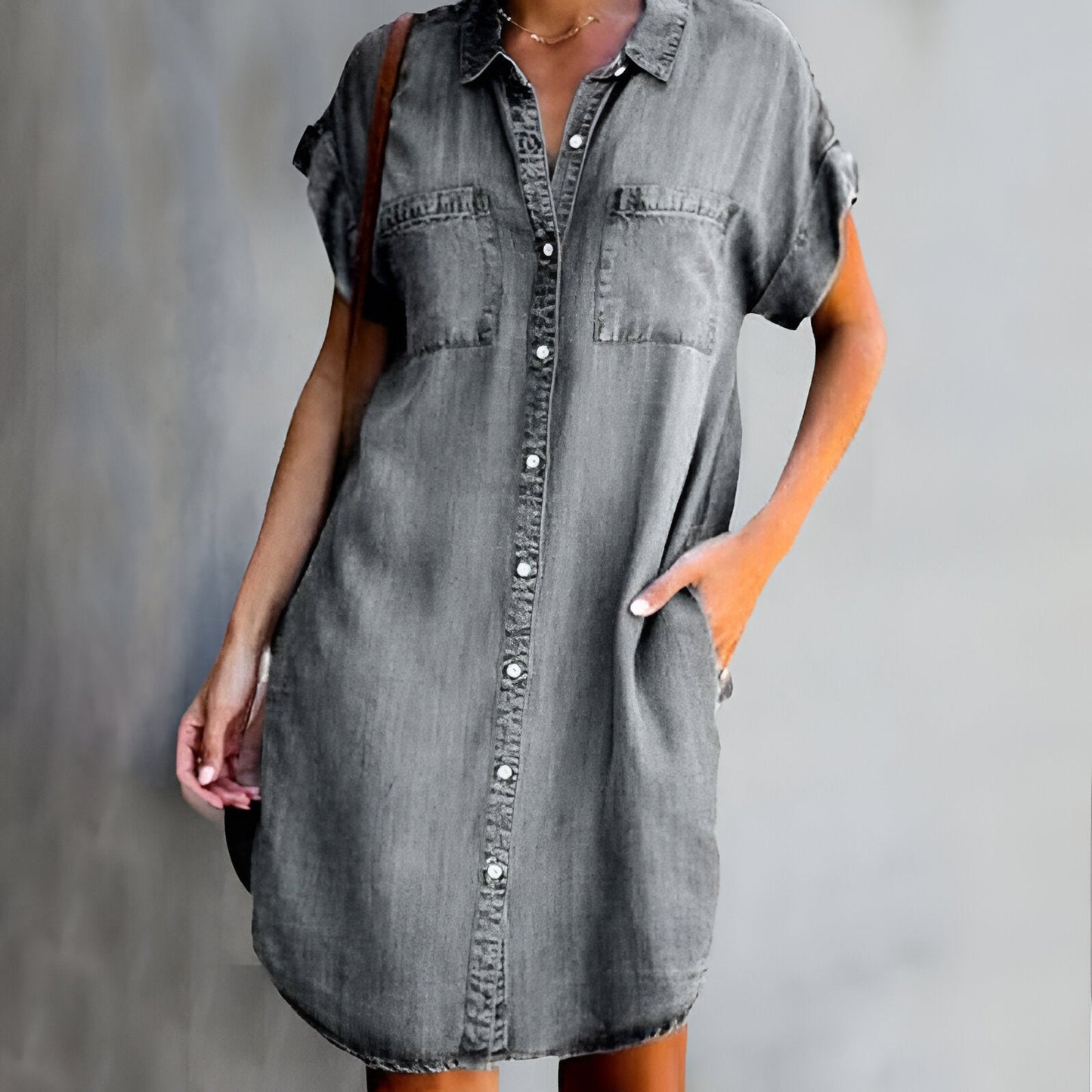 Lena™ - Casual Denim Dress