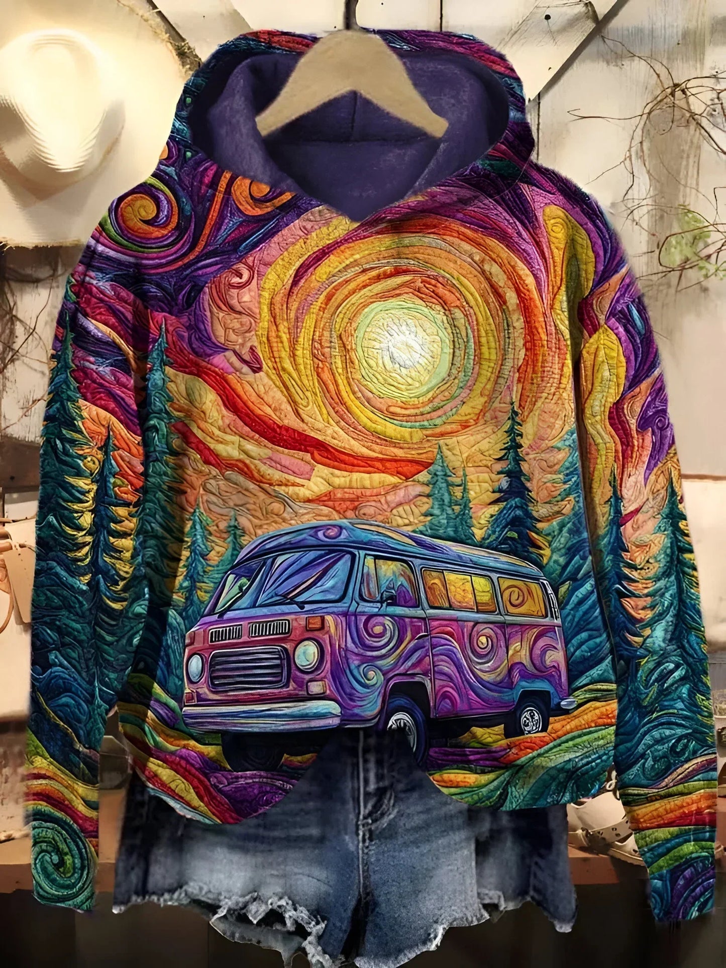 Mariska™ - Retro Roadtrip Hoodie