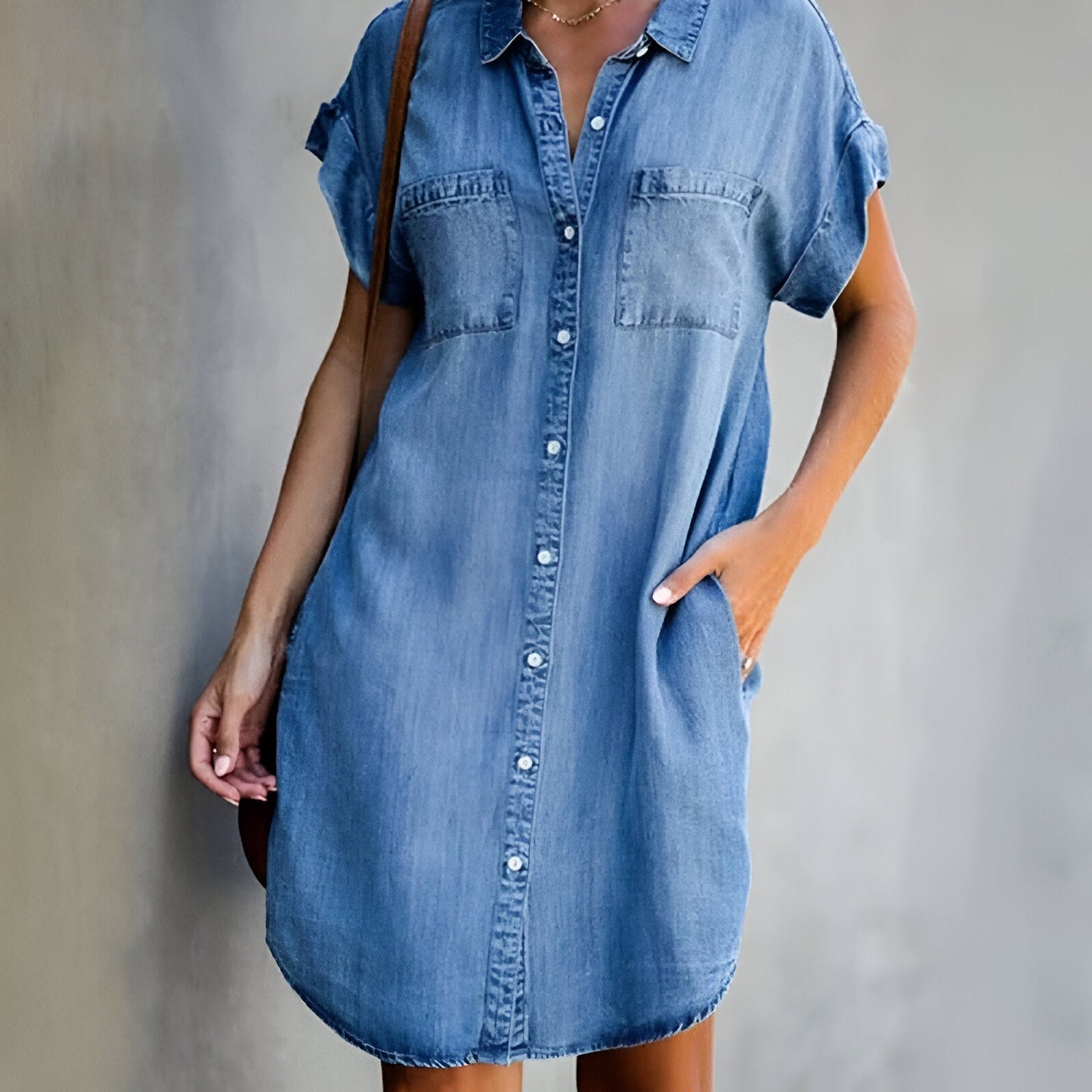 Lena™ - Casual Denim Dress